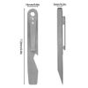 Pry Bar, Titanium Alloy Pry Tool with Bottle Opener/Wrench/Nail Puller Function for Outdoor Use