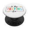 In My Testing Era Colorful Stars Fun PopSockets Adhesive PopGrip