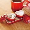 Le Creuset Miniature Heart Ramekin Set Rose Quartz-Hat Box