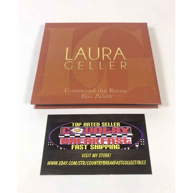 Laura Geller Command The Room Face Pallette Eyeshadow Blush Highlighter - New!