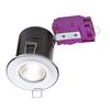 Knightsbridge 230V Fixed GU10 Fire-Rated Downlight Chrome