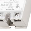 Solid State Relay, 240V AC Input SSR-25 AA 25A Relay Module with Input Voltage 90-250V AC Output 24-480V AC