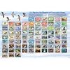 Laminated U.S. Migratory Bird Hunting and Conservation Stamps Poster