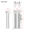 1X Power Distribution Board 3 Inputs 2 x 10 Outputs for DC AC Voltage PCB005