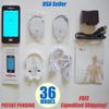 TENS EMS Unit Massager Full Body Neck Back Pain Ache Sciatica Relief COMBO