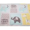 Dream Big Little One Words Tag and Crinkle Square