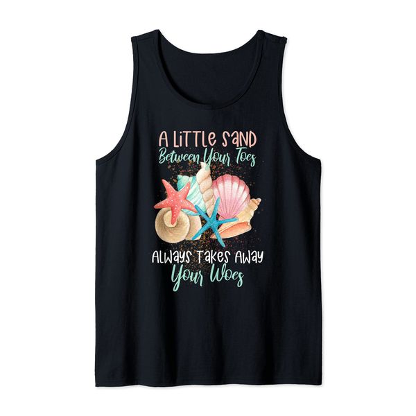 Seashell Beach Shell Collector Beachcomber Hobby Collecting Tank Top