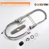 Kitchen Faucet with Pull down Sprayer Brushed Nickel Stainless Steel Single H...