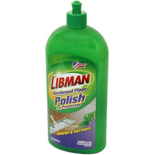 Libman 2067 Hardwood Floor Polish and Protector with Squeeze Bottle 32 oz