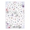 Sha-NailPro Botanical Line Flowers BLF-001 Nail Seal