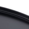 24" Round Bathroom Mirror Wall Mounted Make Up Vanity Mirror W/Black Metal Frame