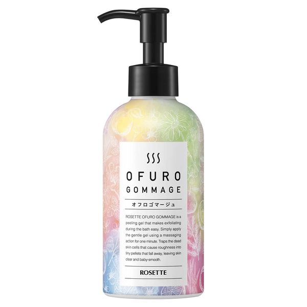 Rosette Offrogomage 6.3 oz (180 g) (Gomage Peeling), Pores, Exfoliating (Yuzu Cypress Scent), Weak Acidity, Hot Spring Water