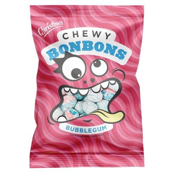 Bristows Chewy Bubblegum Bon Bons 150g