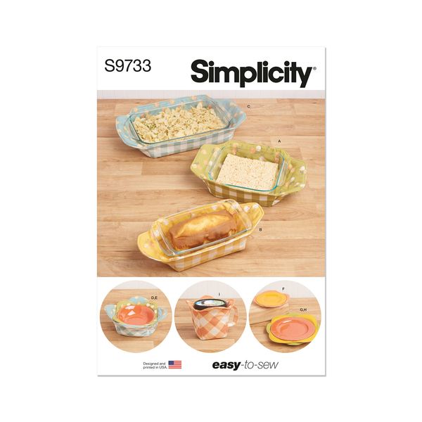 SIMPLICITY SS9733OS Kitchen Cozies OS (ONE Size)