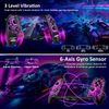 Switch Controllers, Wireless Switch Pro Controller Replacement for Nintendo Switch Controller/OLED, Hall Effect One-Piece Joypad Controller with Programmable/Dual Vibration/TURBO/Wakeup