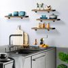Floating Shelf Brackets 8 Inch Heavy Duty Wall Shelf Brackets 6 Pack for Shelve