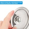 2pc Stainless Steel Kitchen Sink Strainer Stopper Drain Basket Waste Plug Filter