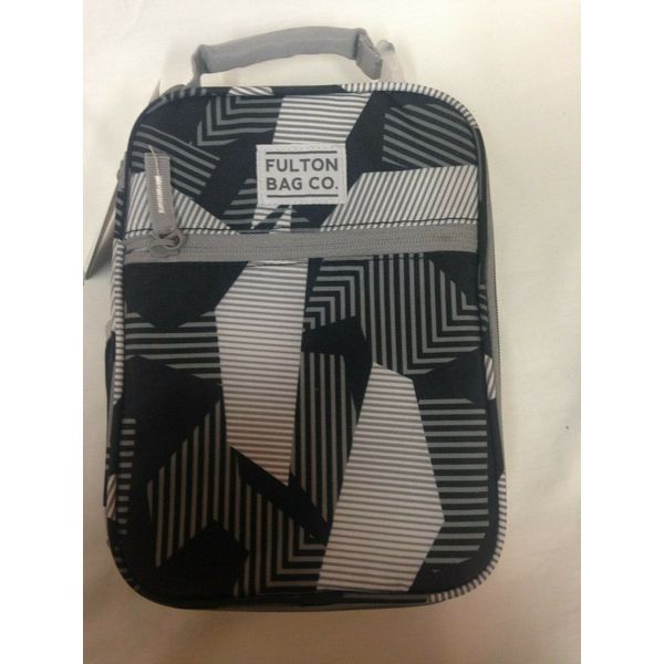 Fulton Bag Co. Upright Lunch Bag Geo Print