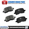 Front Ceramic Brake Pads For CHEVROLET PRIZM 1998 - 2002 All Models