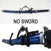 AUXPhome Universal Adjustable Sword, Wall Hook Display Hanger Wall Mount Display Stand Collection Rack for Sword,Dagger,Axe,Keyblade, etc —2 Pack— No Sword — Vertical/Horizontal Display