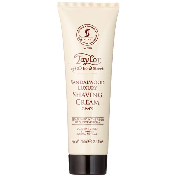 Taylor Of Old Bond Street Shaving Cream Sandalwood, 2.5-Ounce