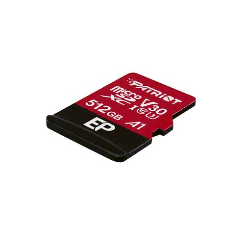 Patriot Memory 512GB EP Series A1 / V30 Support microSD Card SDXC Android Smartphone and Tablet with 4K App Optimized, PEF512GEP31MCX