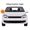 Right Driver Side Stick-On Wing Mirror Glass
