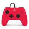 PowerA Wired Game Controller for Nintendo Switch OLED Model and Lite - Raspberry Red, Officially Licensed