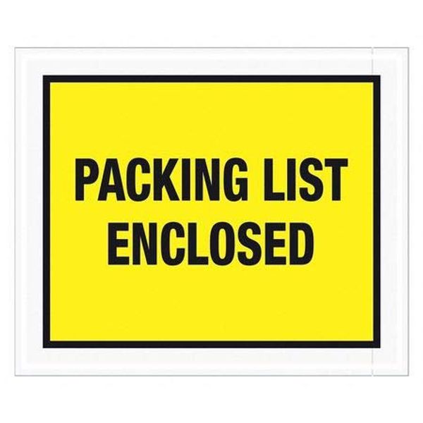 10 x 12" Yellow "Packing List Enclosed" Envelopes