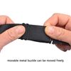 10 Pcs Black Adjustable Elastic Bands Adjustable Straps for Making Wig Cap Accessories (1 x 12 Inch)