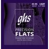 GHS Precision Flatwound - 3020 - Bass String Set, 4-String, Light, .045-.095, Short Scale
