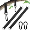 Panexf Tree Swing Hanging Kit - 2 PCS Hammock Straps and 4 Hooks