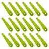 Replacement Fixed Blades For 2-in-1 String Head (18-pack) | Serrated Ryobi Duty