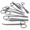 7 Instruments Minor Surgery Suture Set Kit Forceps