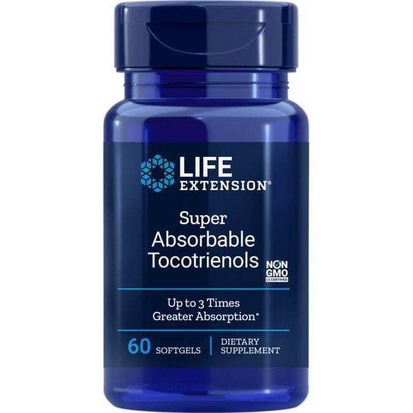 Life Extension Super Absorbable Tocotrienols 60 Sgels
