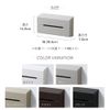 ideaco WALL2 White Regular Size Tissue Holder for Any Wall (Wall to White)