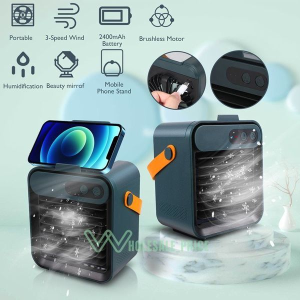 Portable Air Conditioner Personal Space Air Cooler & Humidifier AC Cooling Fans