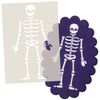 Skeleton - Halloween Cake Decorating & Craft Stencil