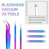 Blackhead Remover Tool,JOLIFILE 3 Pcs Pimple Popping Kit,Removing Spot Extractor Tools for Nose Facial Popper Whitehead-Colorful…