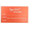 RXBC2011 Appointment Reminder Cards Pack of 100 Orange