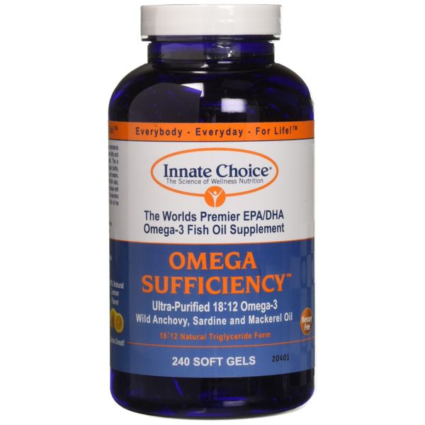 Omega Sufficiency Lemon 240 Capsules