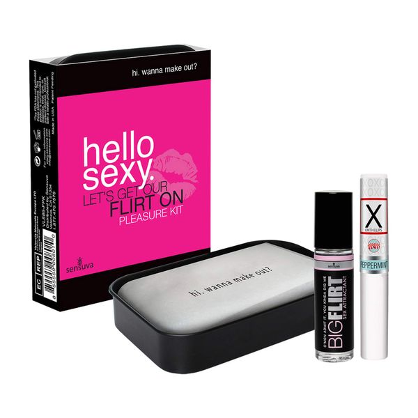 Hello Sexy Let's Get Our Flirt on Pleasure Kit