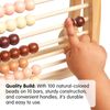 Excellerations Wooden Abacus - Natural