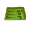 Whitefurze Plastic Cutlery Tray Lime Green