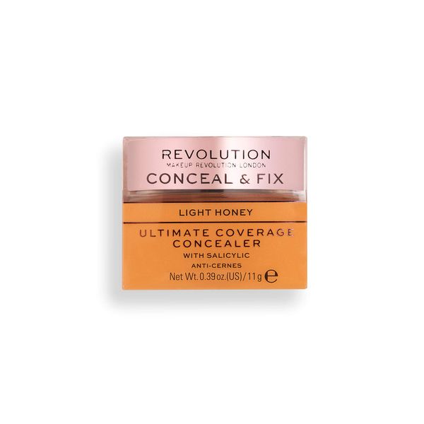 Revolution Conceal and Fix Ultimate Coverage Concealer Light Honey