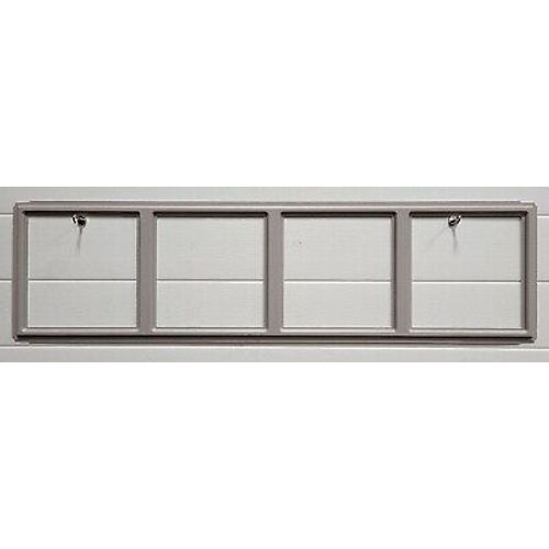 IDEAL Garage Doors MADISON 611 SANDTONE Replacement Window Inserts/LONG Panel