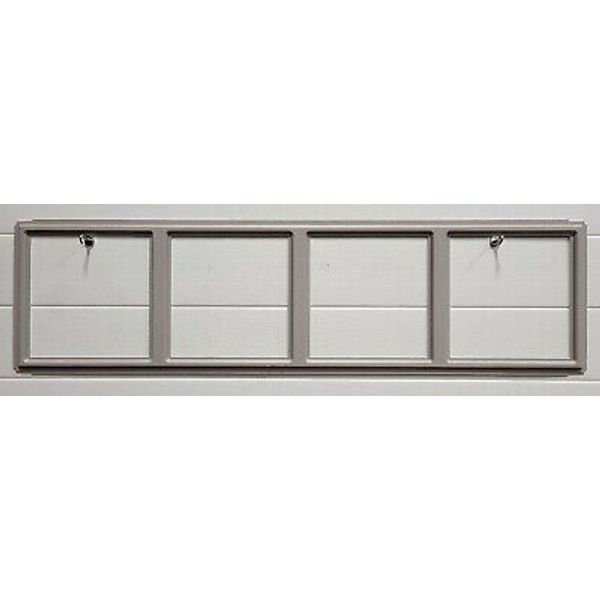 IDEAL Garage Doors MADISON 611 SANDTONE Replacement Window Inserts/LONG Panel