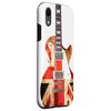 "British Flag Union Jack Guitar" graphic design Case for iPhone XR