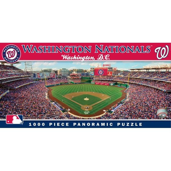 MasterPieces 91353: Washington Nationals 1000pc Panoramic Puzzle
