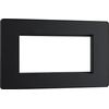 BG Electrical Evolve Single Touch Dimmer Switch, 2-Way Secondary, 200W, Matt Black